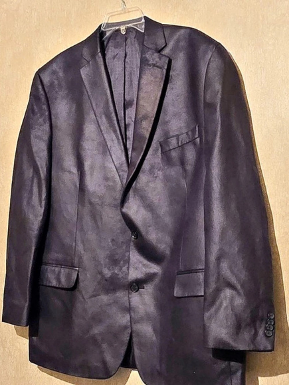 Michael Kors Men's Black Blazer Cotton Blend Like New